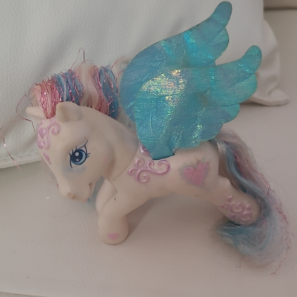 My Little Pony Stuffed Animal with Blue Wings